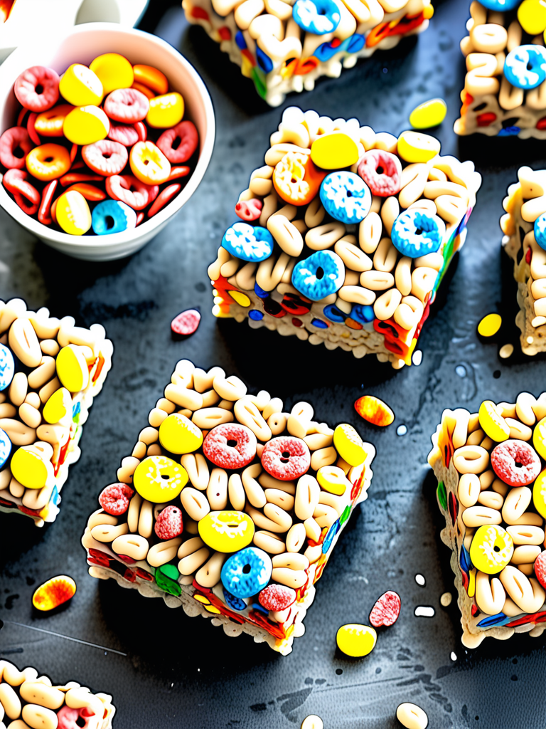 fruity pebbles rice crispy treats