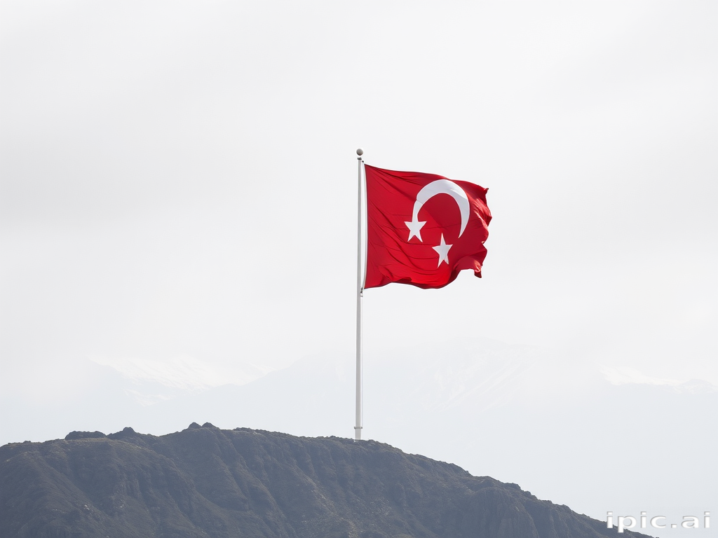 red and white flag
