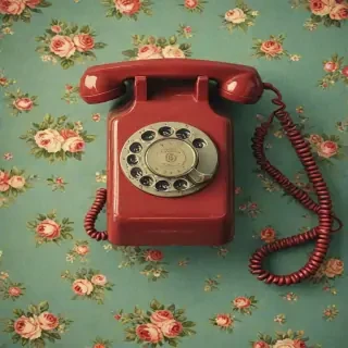 vintage phone wallpaper