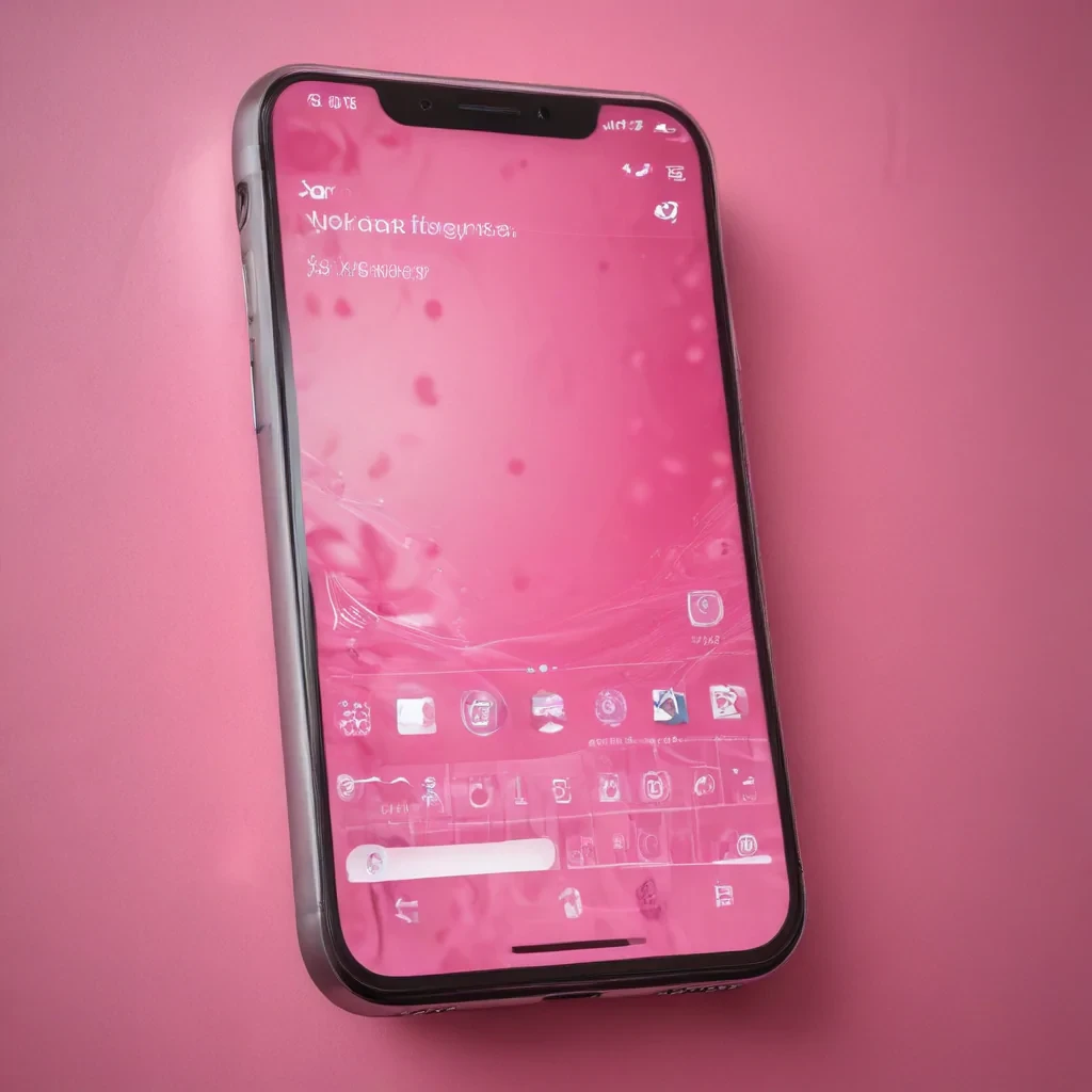 phone pink wallpaper