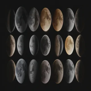 moon phases png