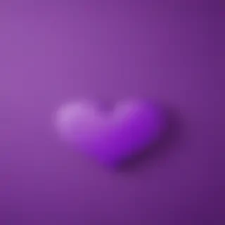 heart purple wallpaper