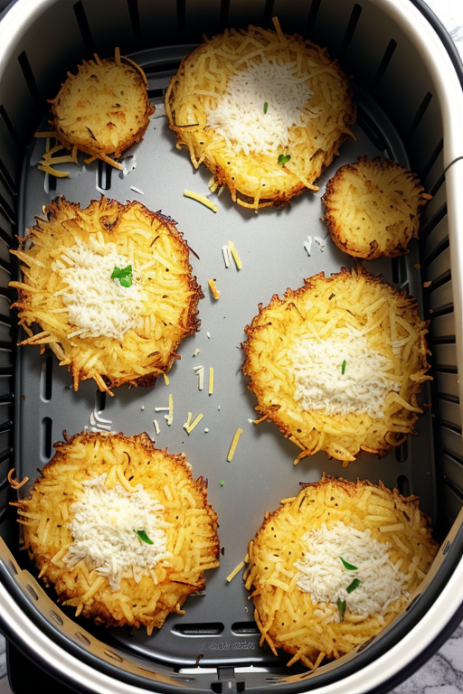 air fryer frozen hash browns shredded