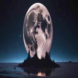 aesthetic moon wallpaper iphone