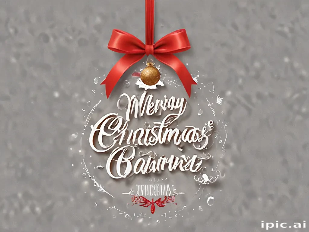 merry christmas png transparent
