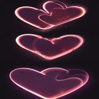 glow heart png