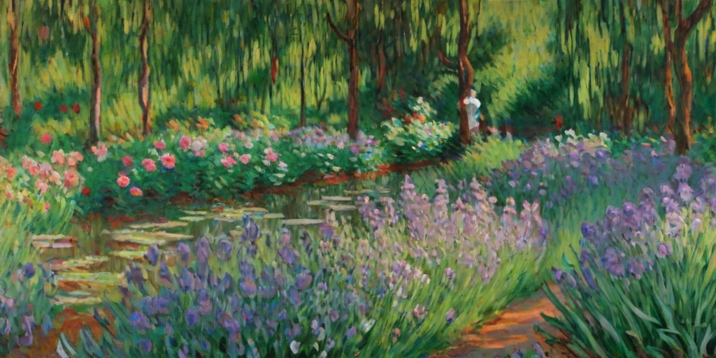 claude monet wallpaper