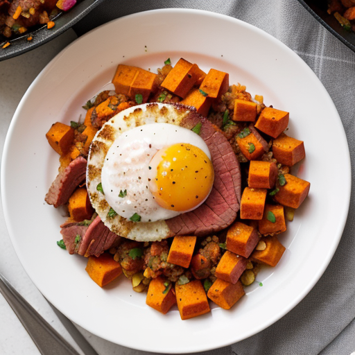 sweet potato corned beef hash