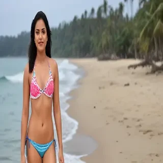 mamitha baiju in bikini