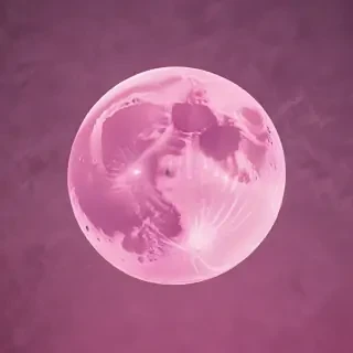 pink moon wallpaper
