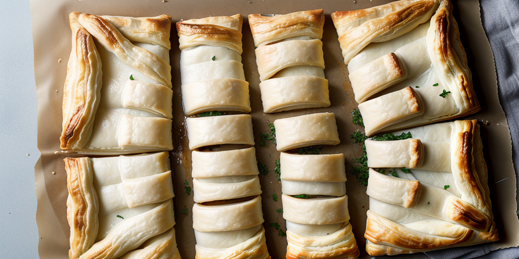 upside down puff pastry savory