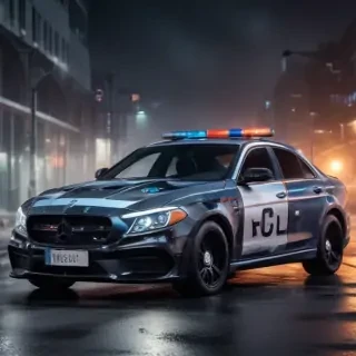 police car wallpaper