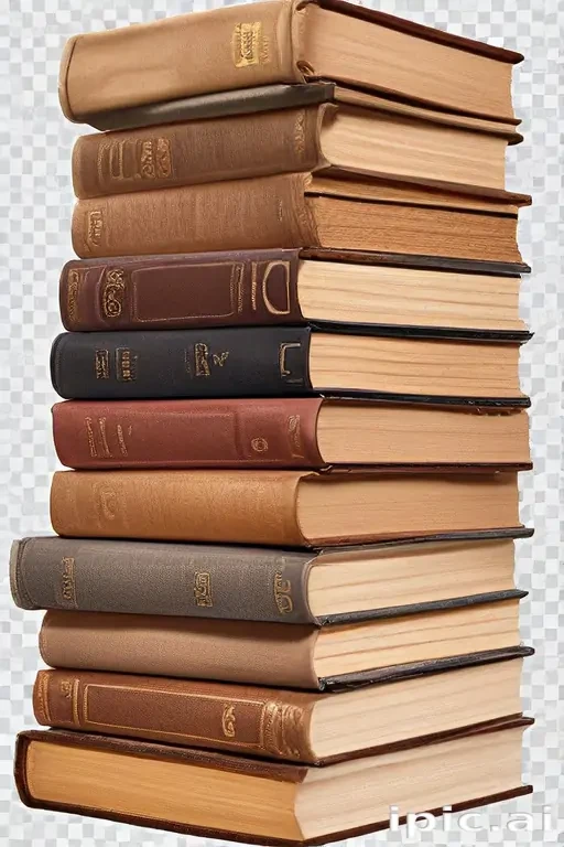 book stack png