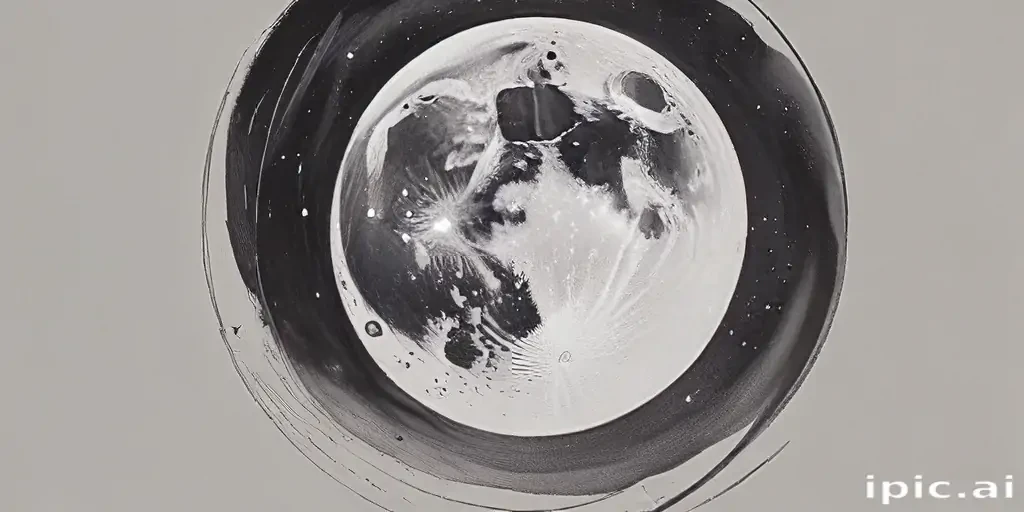 aesthetic moon drawings