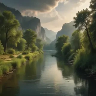 background river