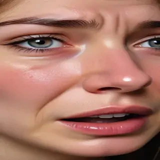 picture of someone crying