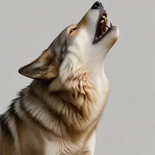 wolf howl png
