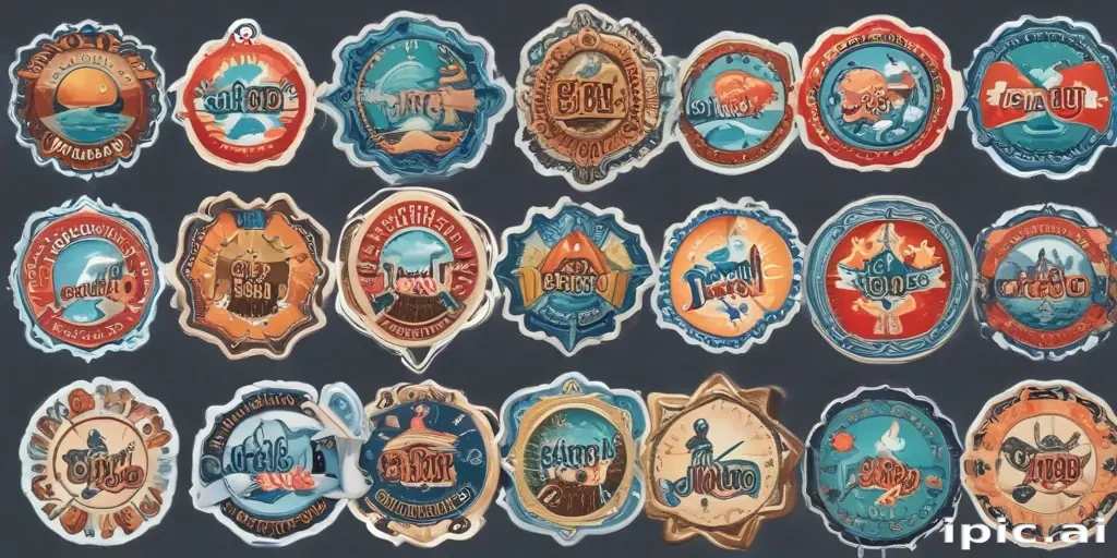 stickers clipart