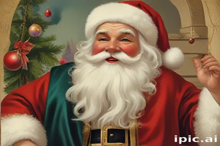 vintage santa images