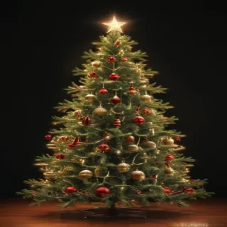christmas tree transparent