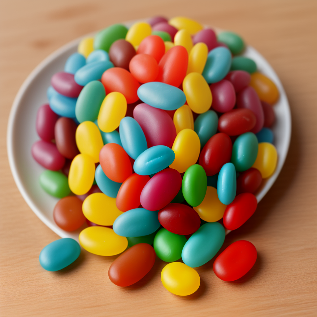 how many calories in a jelly bean