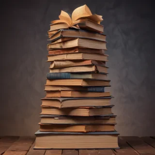 stack of books clipart