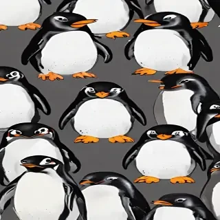 penguins background