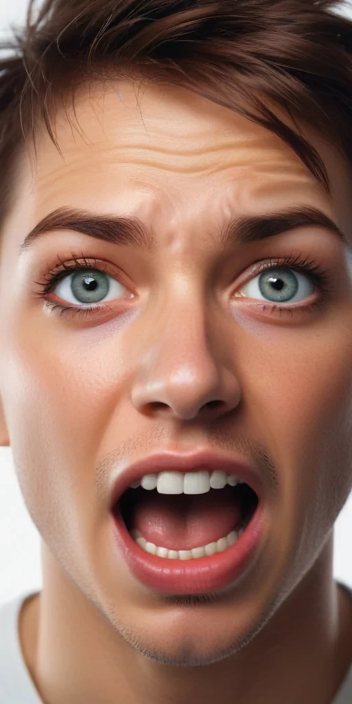 shocked face png