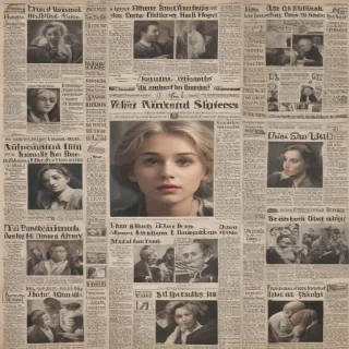 newspaper collage png