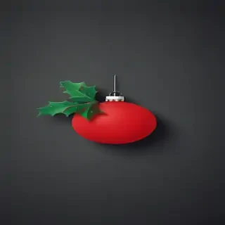 simple christmas iphone wallpaper