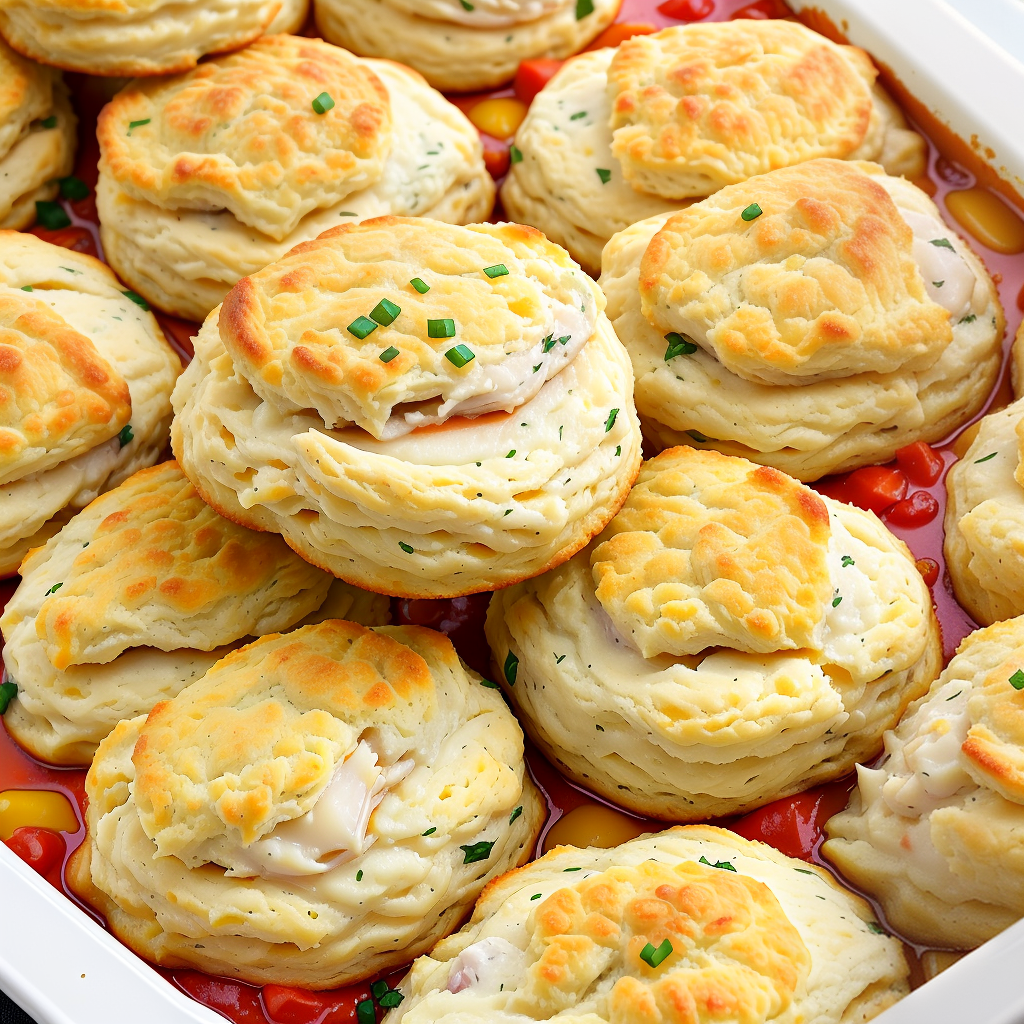 chicken cobbler cheddar bay biscuits