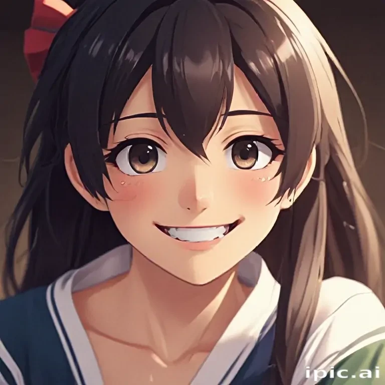 anime smile gif
