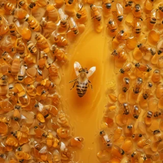 honey background