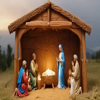 manger scene images free
