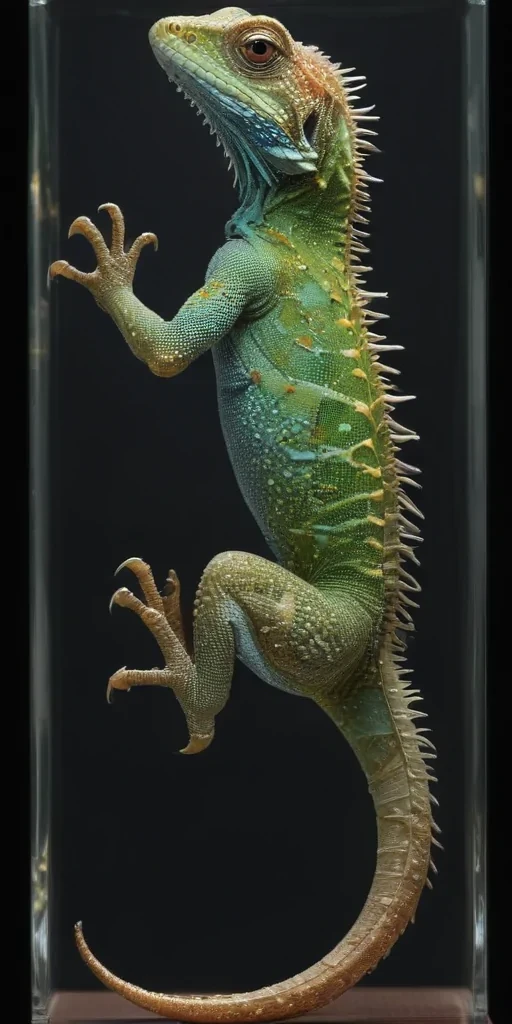 lizard transparent