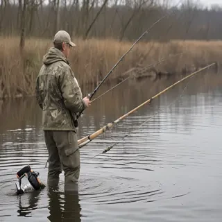 rod in fishing
