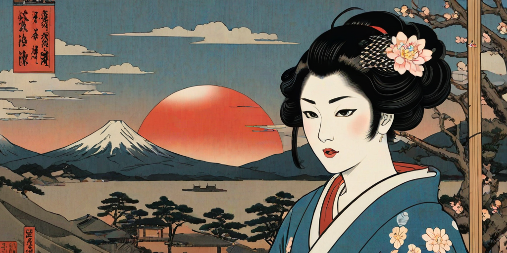 ukiyo e wallpaper