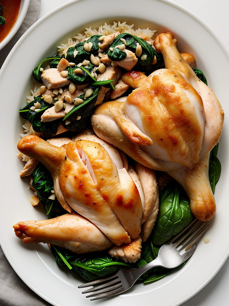 marry me chicken with spinach