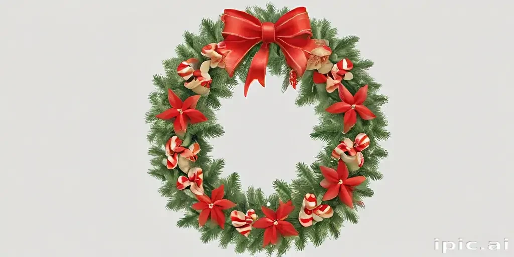 christmas wreath transparent