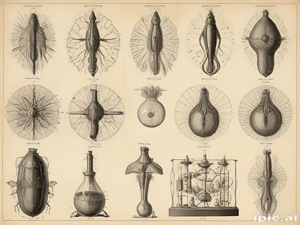 vintage scientific illustrations