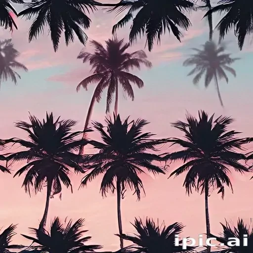 aesthetic palm tree wallpaper