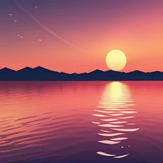 cute sunset backgrounds