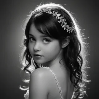 cute black and white