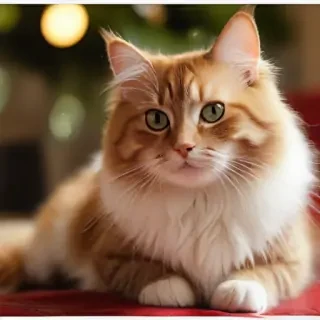 pictures of cats for christmas