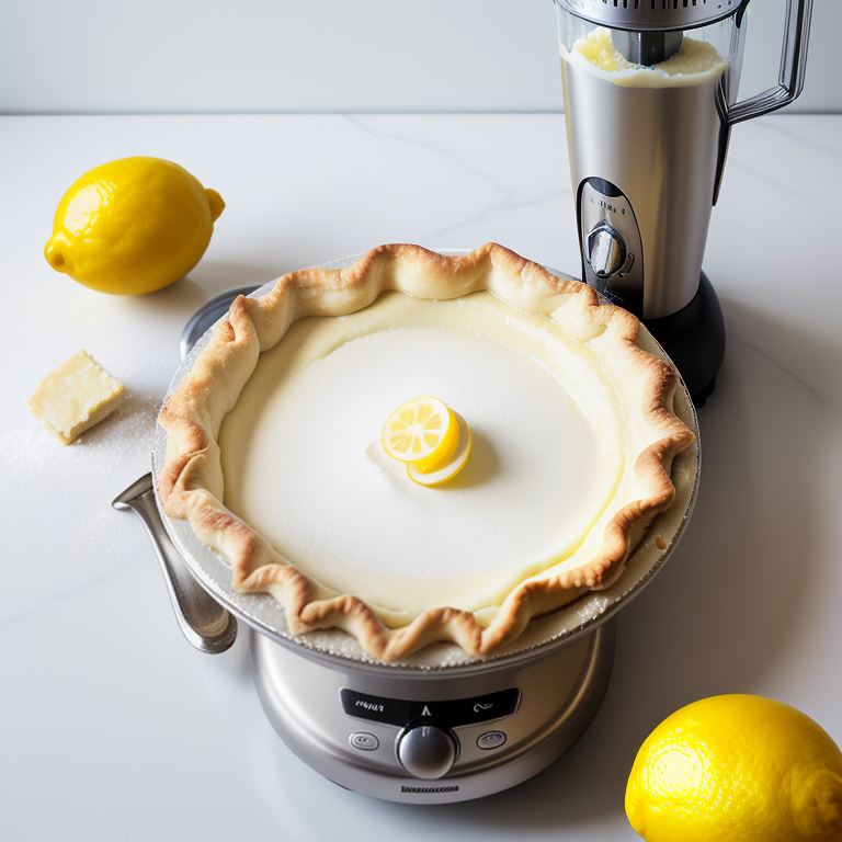 lemon pie in a blender