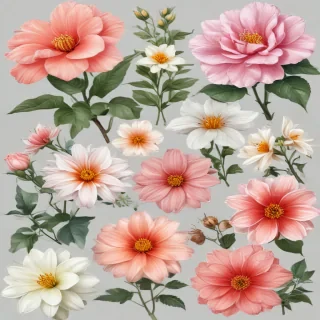 flower clipart transparent background