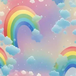 rainbow transparent background