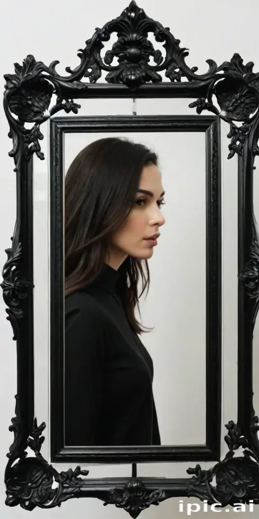 black frame transparent