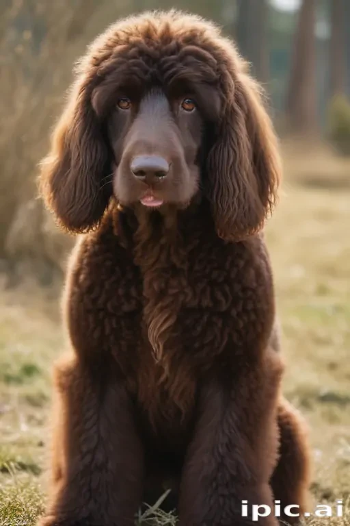 irish water spaniel
