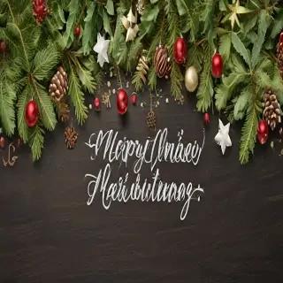 merry christmas transparent